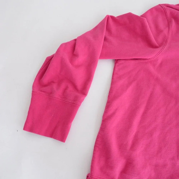 Vintage Image 80's Pink Half Zip Pullover Barbiecore Sweater M - Picture 8 of 9
